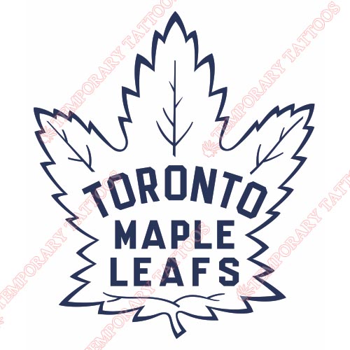 Toronto Maple Leafs Customize Temporary Tattoos Stickers NO.355